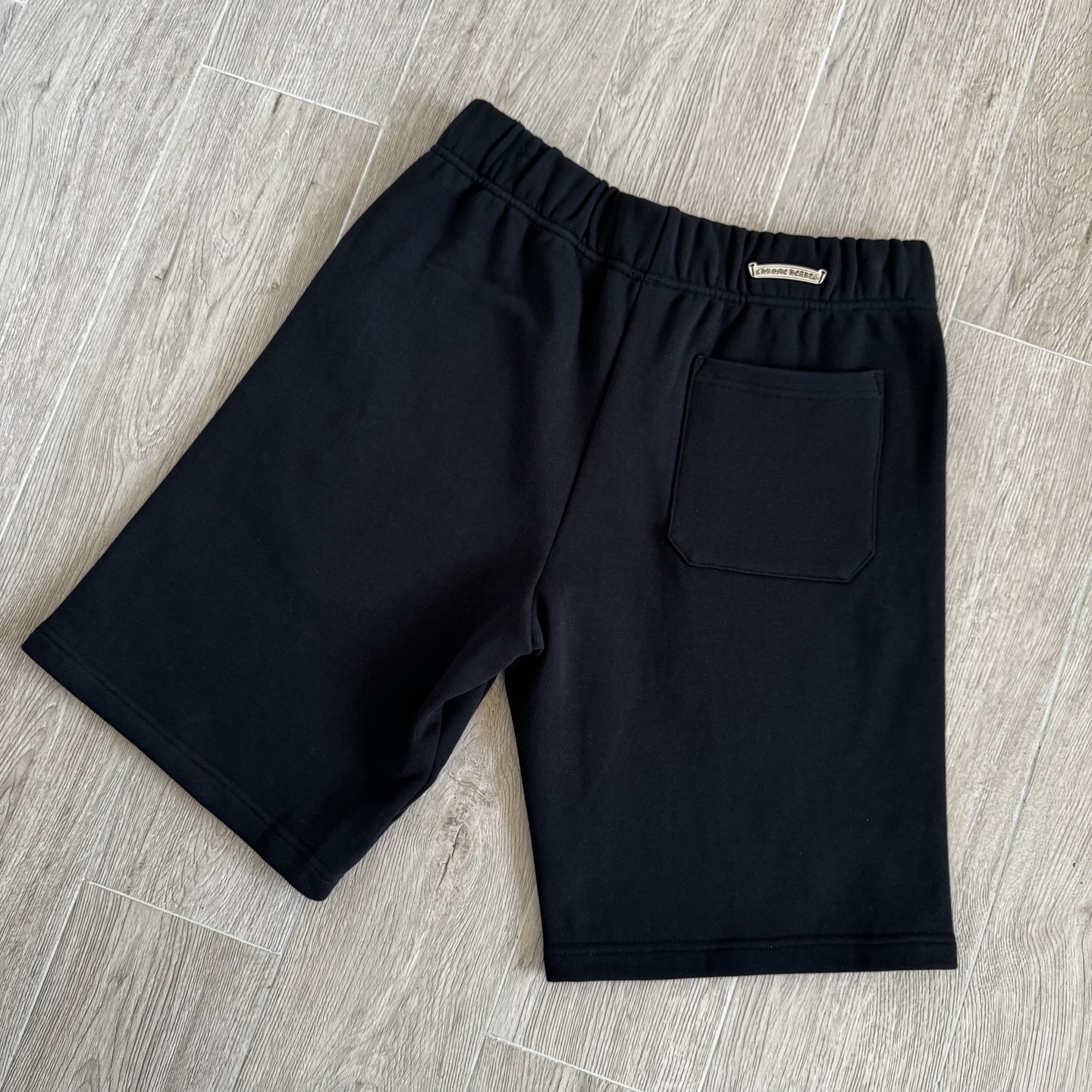 CHROME HEARTS SLO RIDE Scroll Label Sweat Shorts (CH-25-1112）