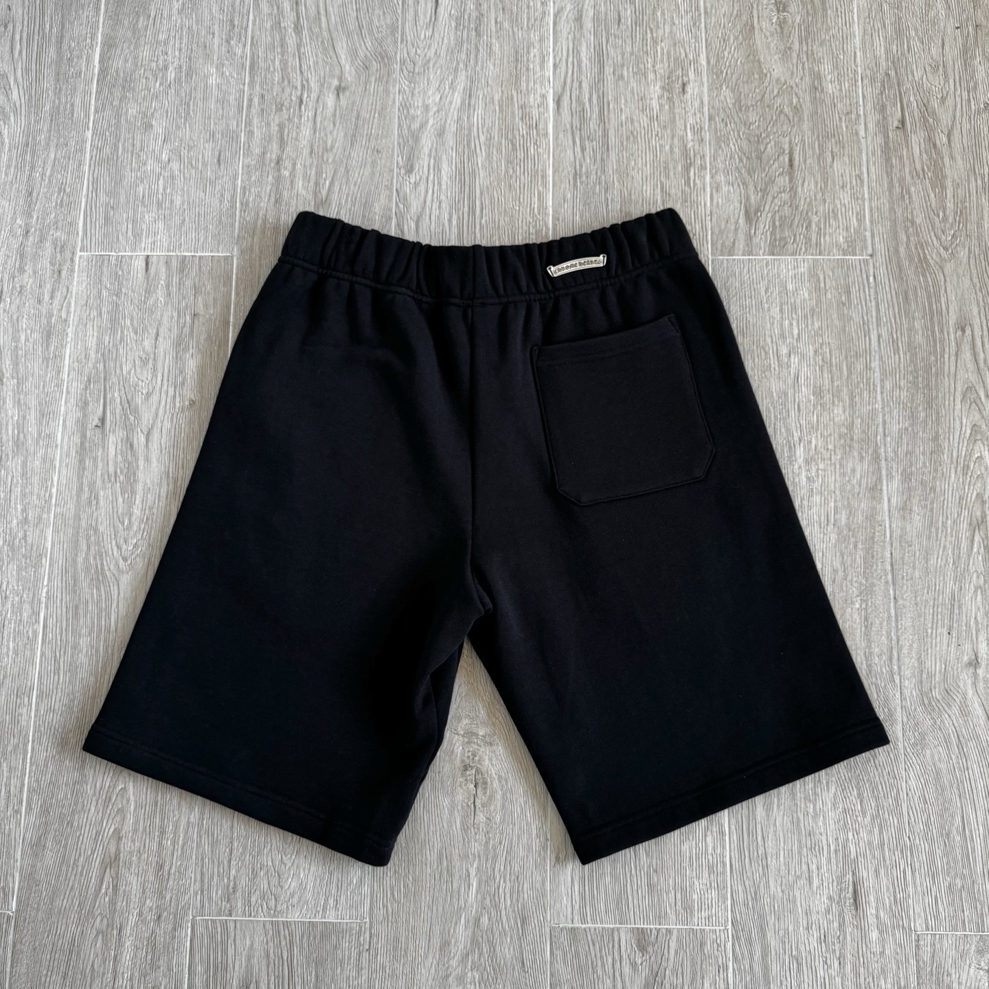 CHROME HEARTS SLO RIDE Scroll Label Sweat Shorts (CH-25-1112）