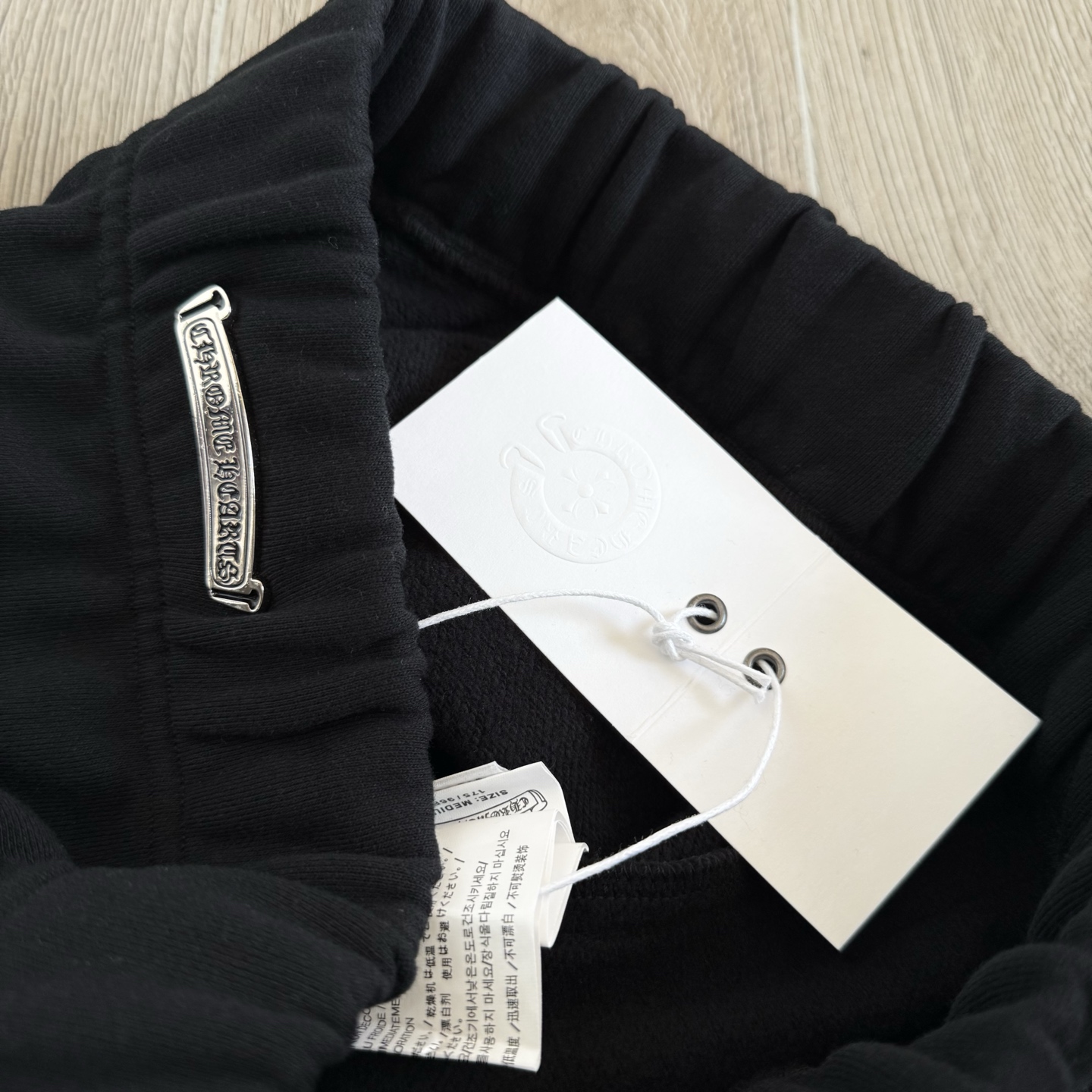 CHROME HEARTS SLO RIDE Scroll Label Sweat Shorts (CH-25-1112）