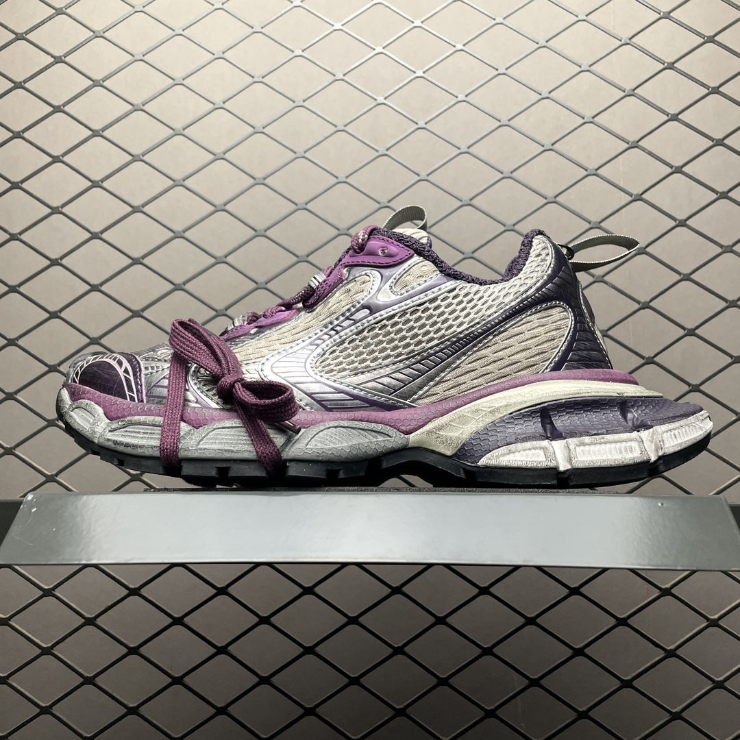 BALENCIAGA Women's 3XL Sneaker "Purple/Grey"（734731W3XL51269）