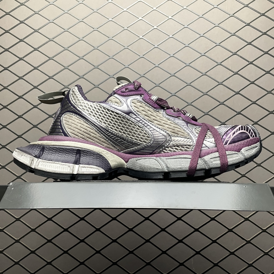 BALENCIAGA Women's 3XL Sneaker "Purple/Grey"（734731W3XL51269）