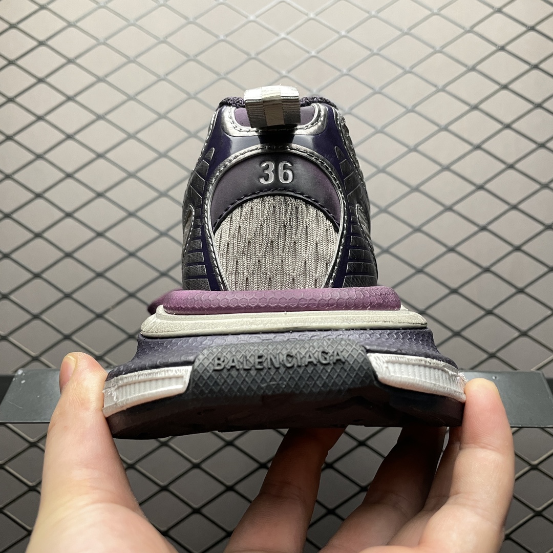 BALENCIAGA Women's 3XL Sneaker "Purple/Grey"（734731W3XL51269）