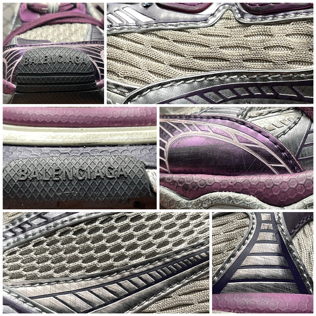 BALENCIAGA Women's 3XL Sneaker "Purple/Grey"（734731W3XL51269）