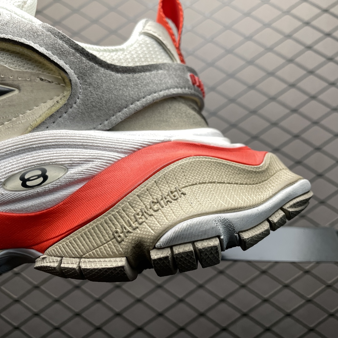 BALENCIAGA Cargo Sneaker "Beige/Grey/Red"（785754W2MV12160）