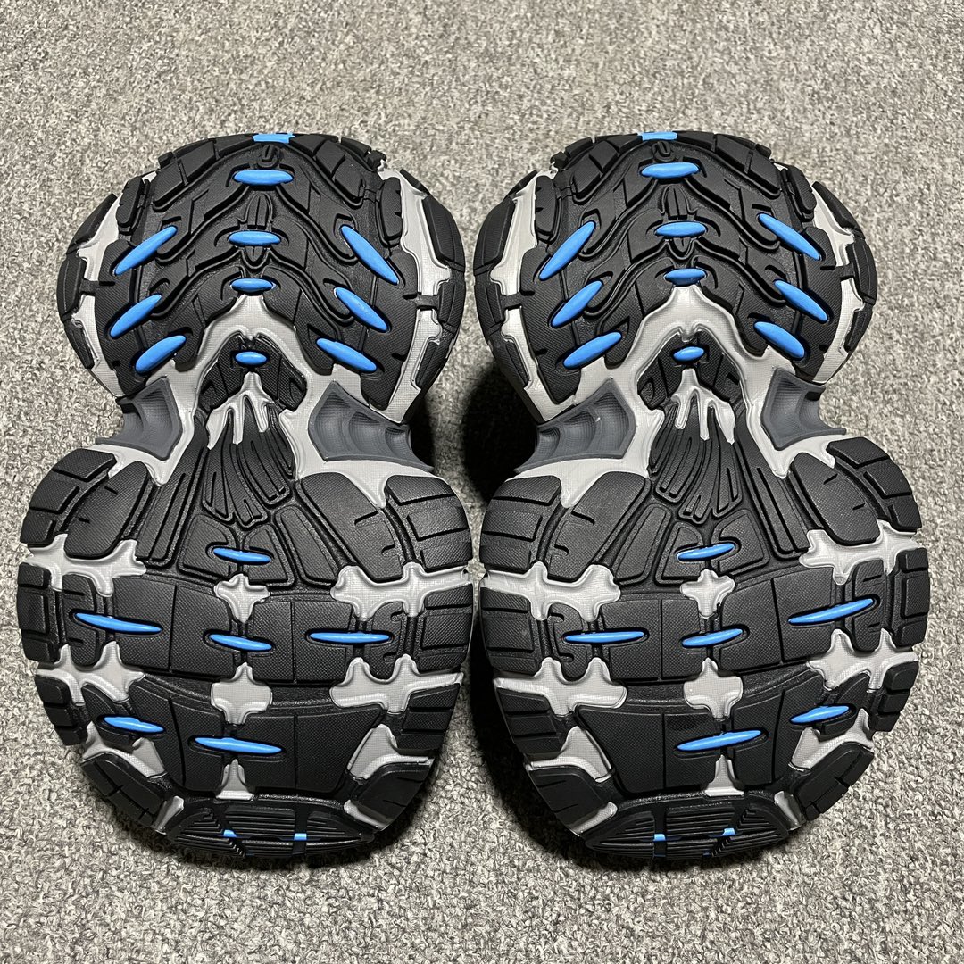 BALENCIAGA 10XL Sneaker "Black/Grey/Blue/Green"（784344W2MV21143）