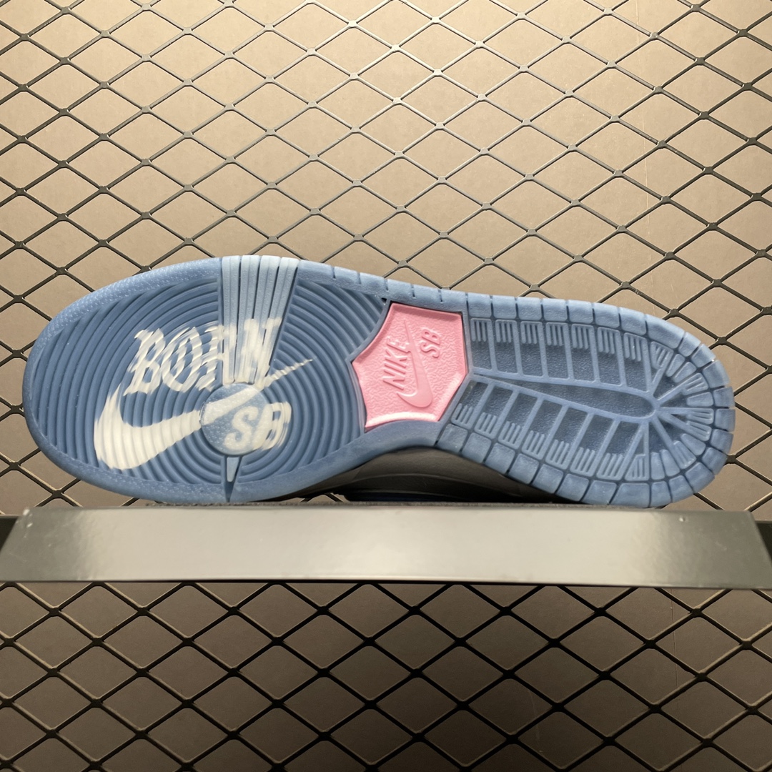 Born x Raised × Nike SB Dunk Low Pro QS "One Block At a Time"(FN7819-400)