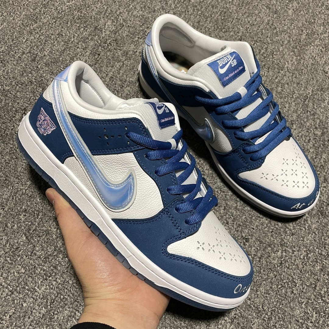 Born x Raised × Nike SB Dunk Low Pro QS "One Block At a Time"(FN7819-400)