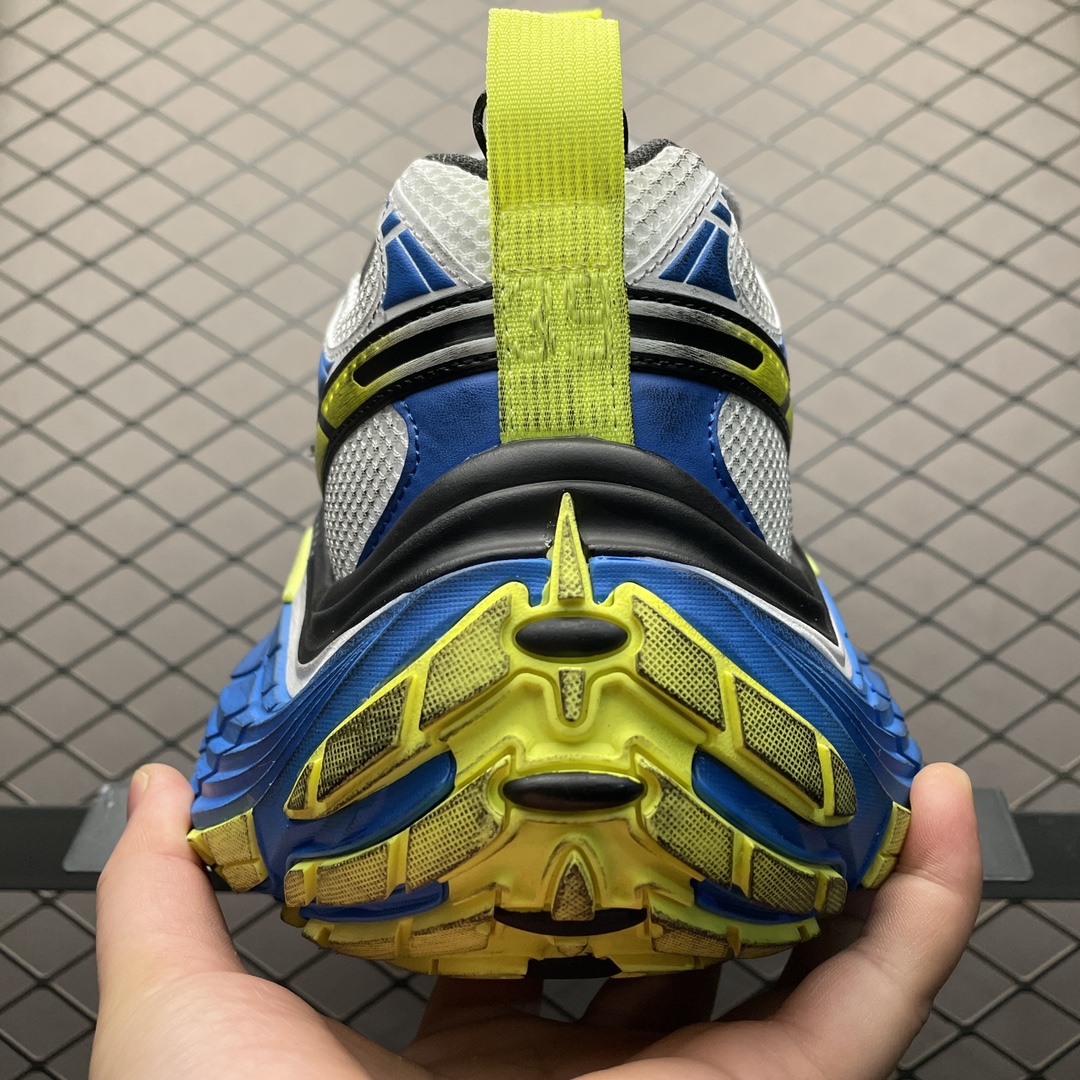 BALENCIAGA WMNS 10XL Sneaker 'White Yellow Blue'（792779W2MV29741）