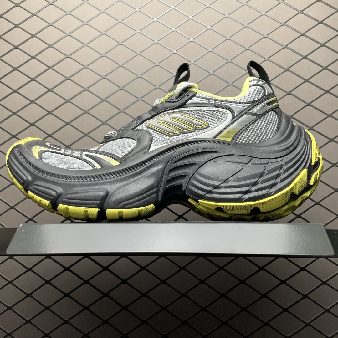 BALENCIAGA 10XL Sneaker "Grey/Yellow"（792779W2MV21097）