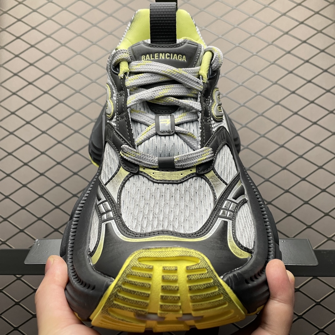 BALENCIAGA 10XL Sneaker "Grey/Yellow"（792779W2MV21097）