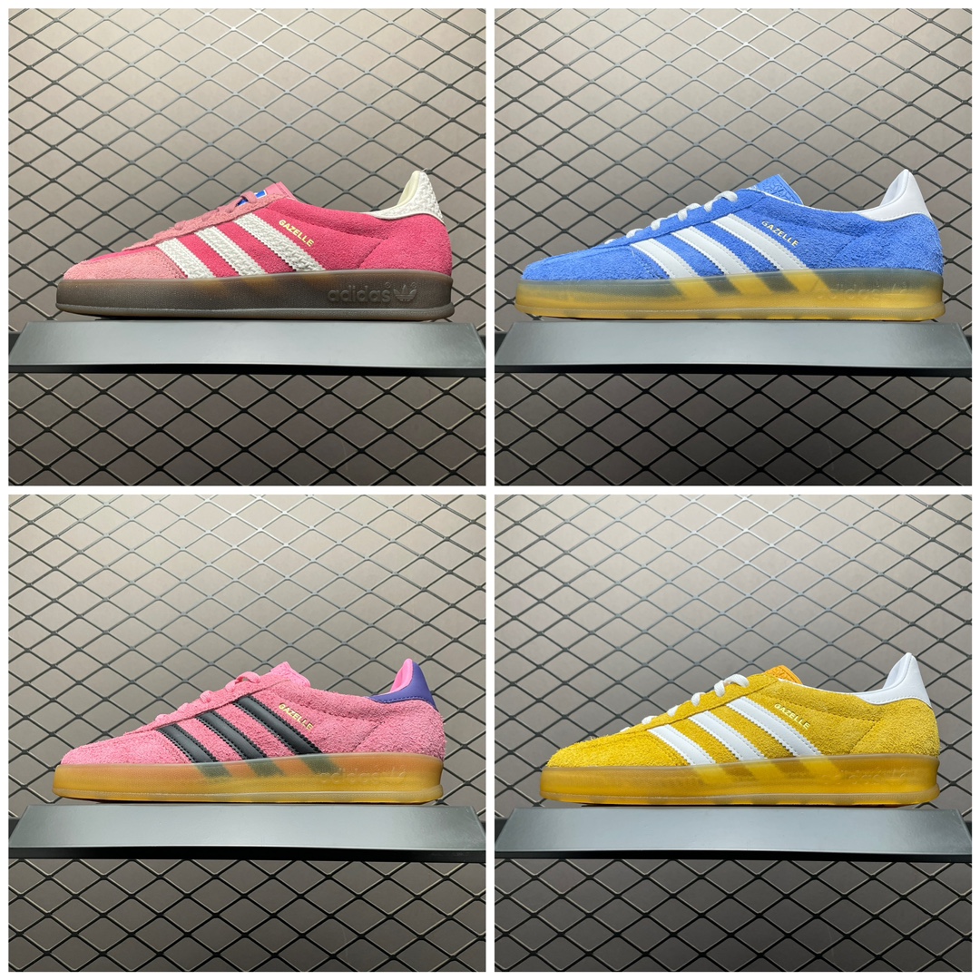 Adidas Originals Gazelle Indoor Bliss Pink Sneakers（IE7002）