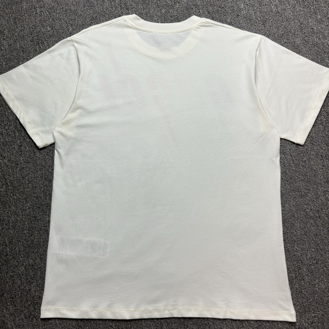 Gucci print cotton T-shirt（616036-XJFF9-9095）