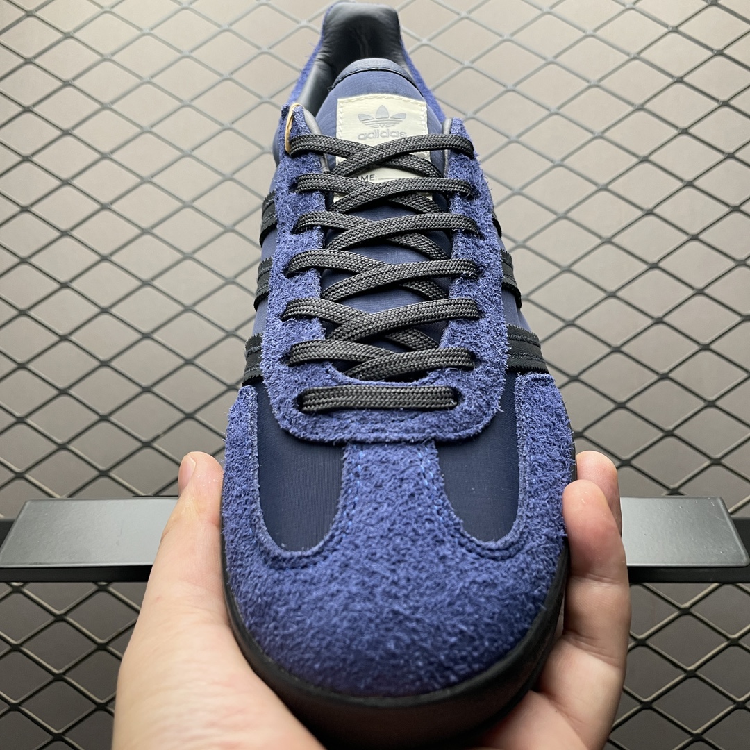 Hikari Shibata × adidas Originals Gazelle Indoor "Night Indigo/Night Grey/Dark Blue"（IH9986）