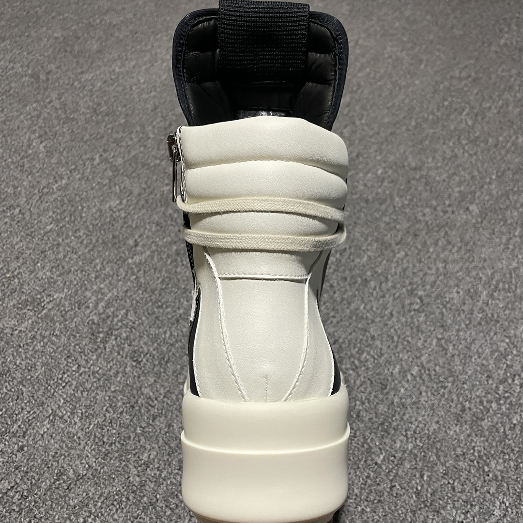 Rick Owens High Top Skateboard Shoes (RU01D3868LOOLCO-911)