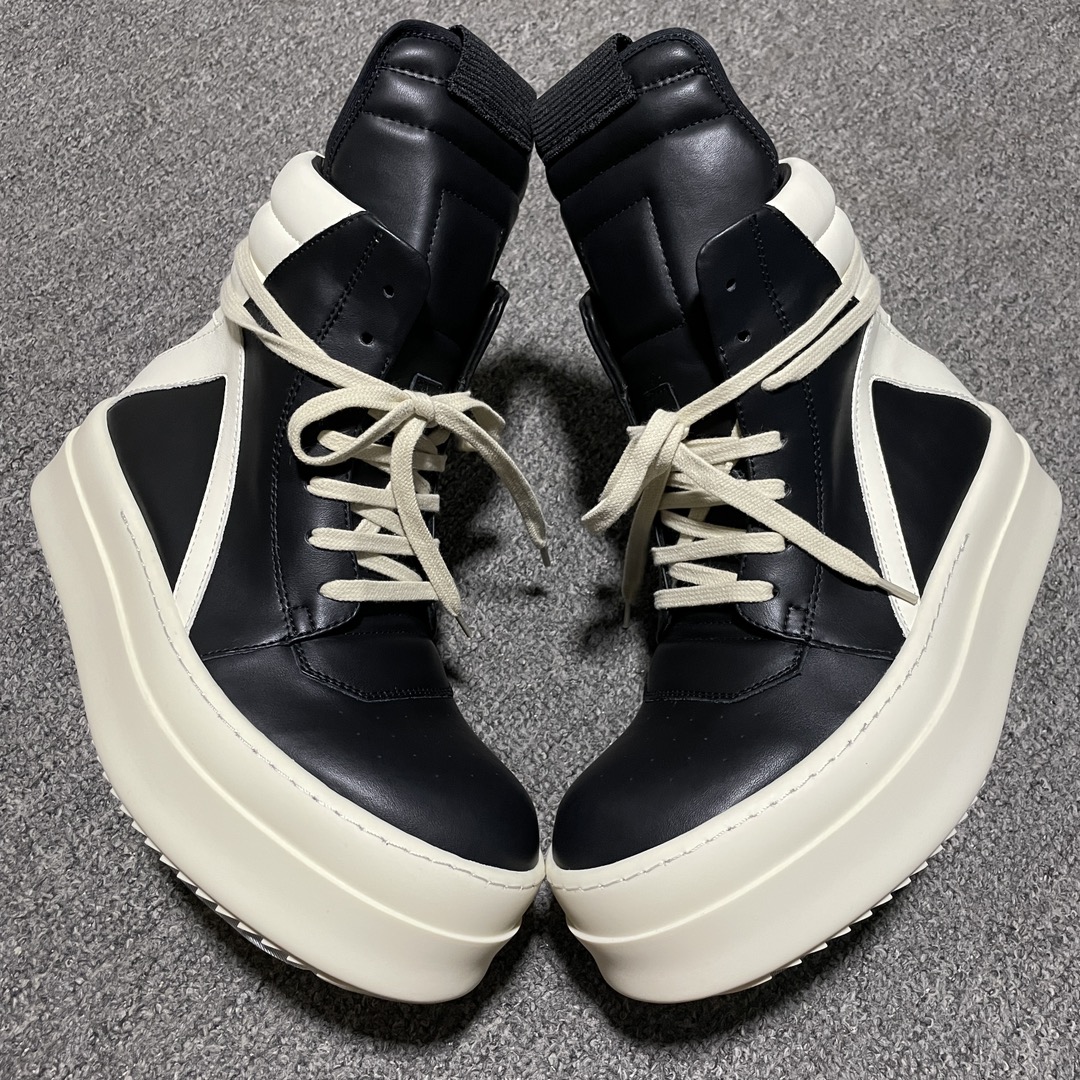 Rick Owens High Top Skateboard Shoes (RU01D3868LOOLCO-911)