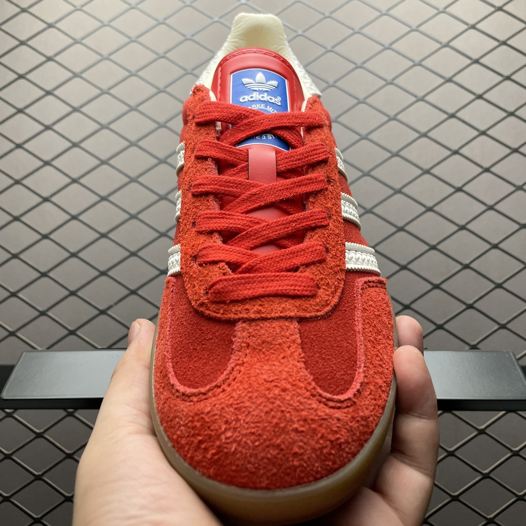 adidas Gazelle Indoor Better Scarlet Off White Gum（IF1808）