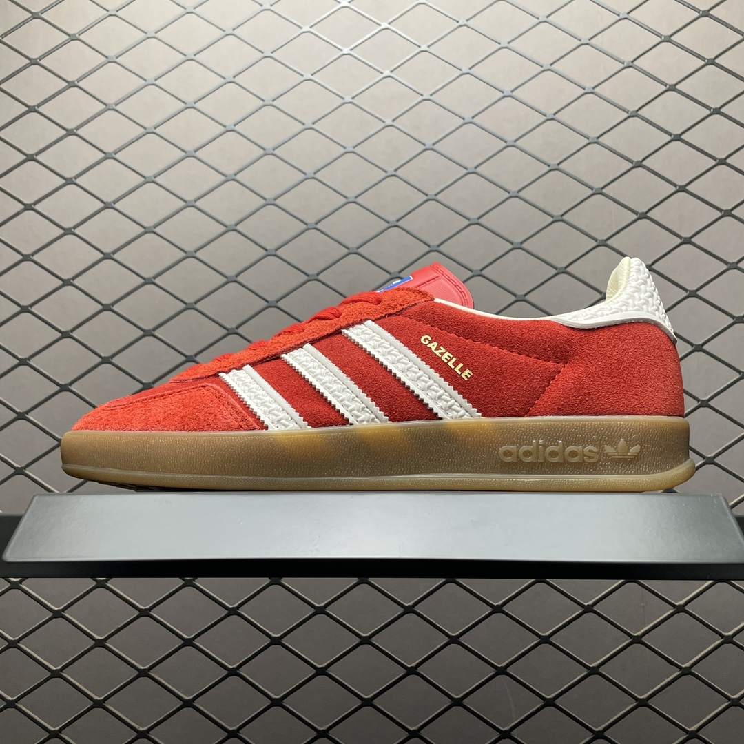 adidas Gazelle Indoor Better Scarlet Off White Gum（IF1808）