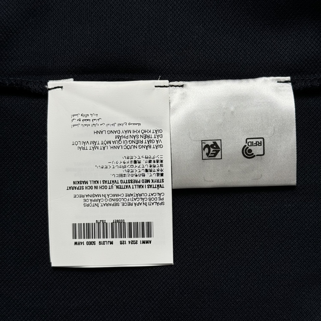 Miu Miu cotton piqué polo shirt（MJL019-14RW-S-OOO）