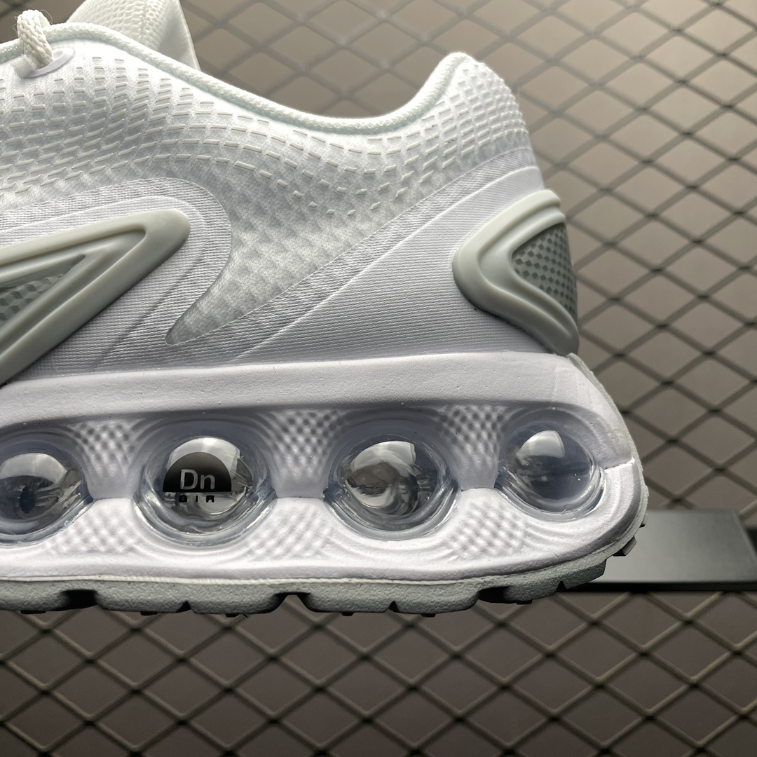 Nike GS Air Max DN "White/Metallic Silver"（FB8987-100/DV3337-101）