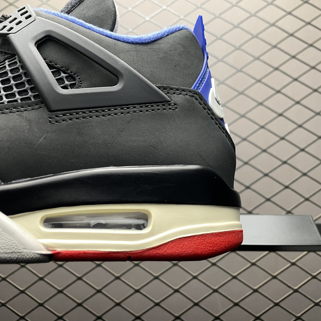 Nike Air Jordan 4 Retro "Black/Fire Red/Deep Royal"（FV5029-003）