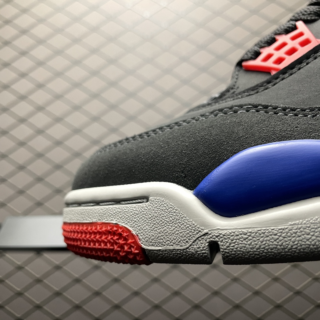 Nike Air Jordan 4 Retro "Black/Fire Red/Deep Royal"（FV5029-003）
