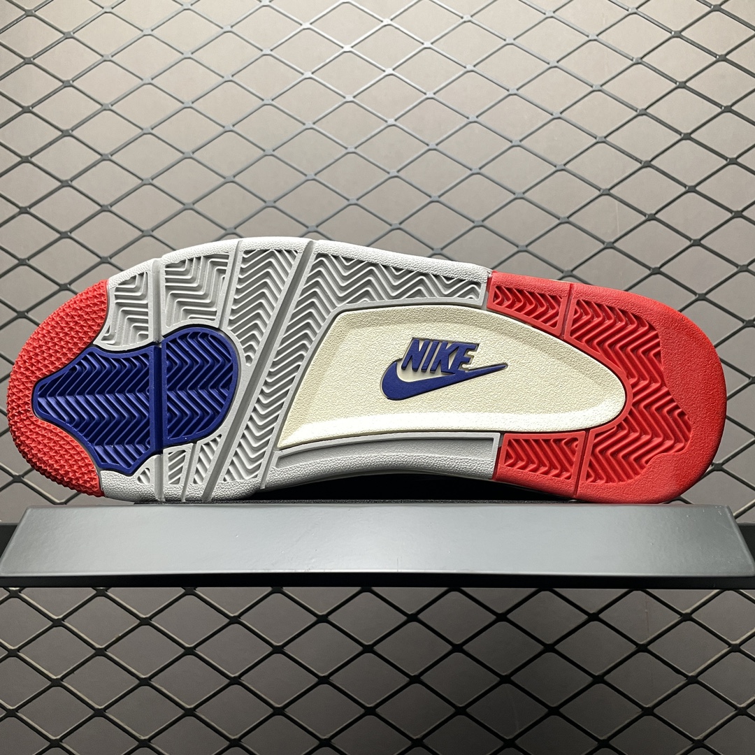 Nike Air Jordan 4 Retro "Black/Fire Red/Deep Royal"（FV5029-003）