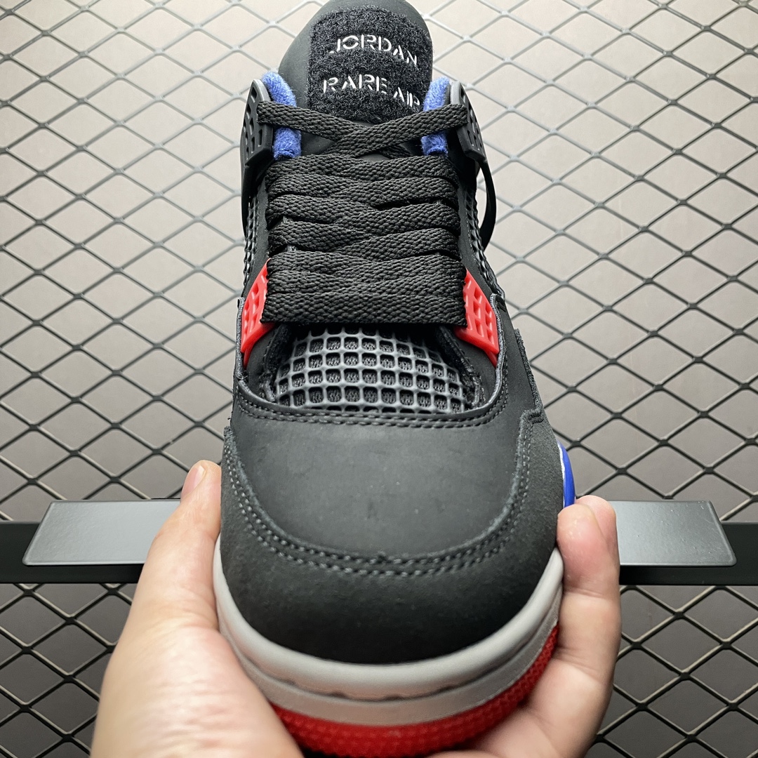 Nike Air Jordan 4 Retro "Black/Fire Red/Deep Royal"（FV5029-003）