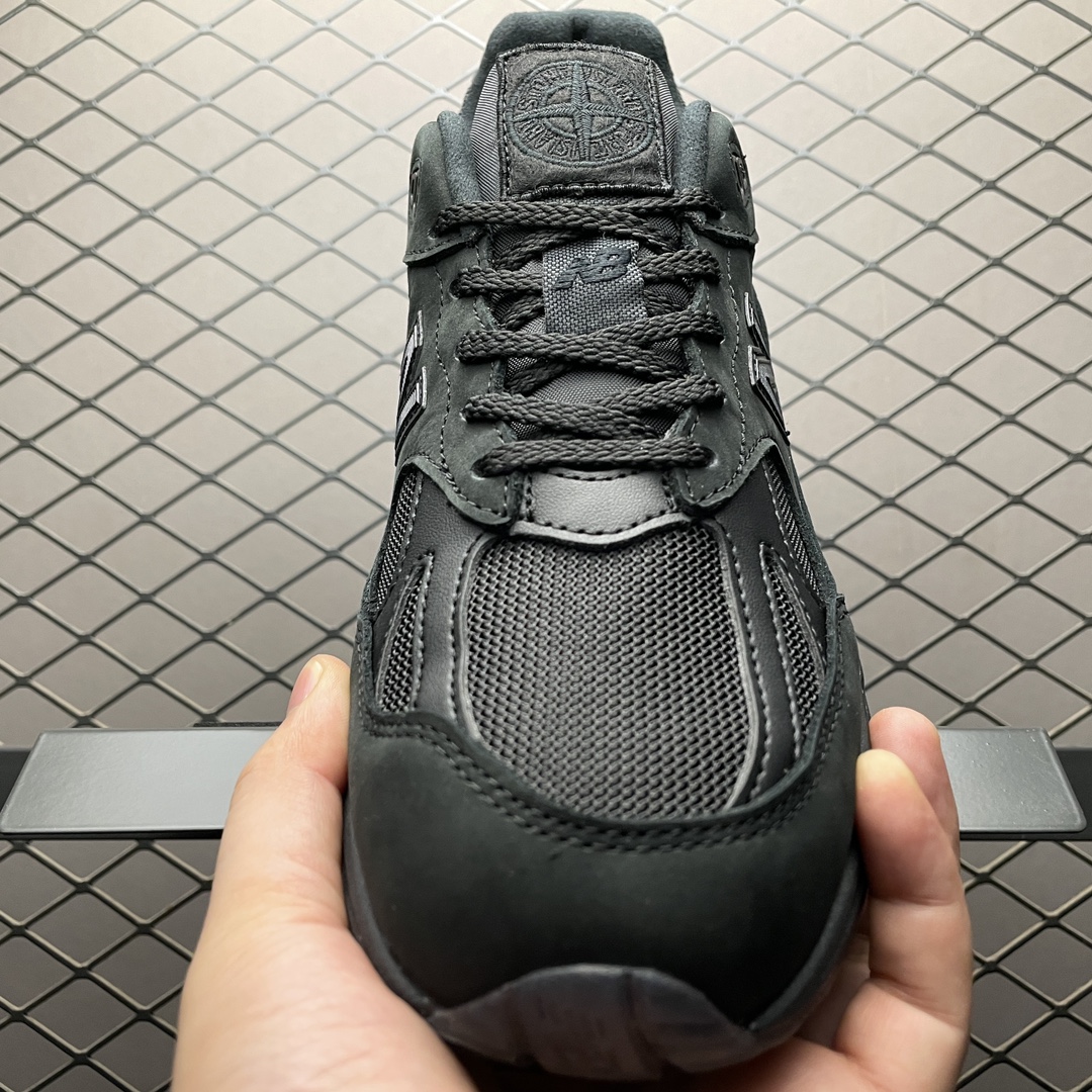 Stone Island × New Balance 991V2 Ghost "Black" (U991SK2)