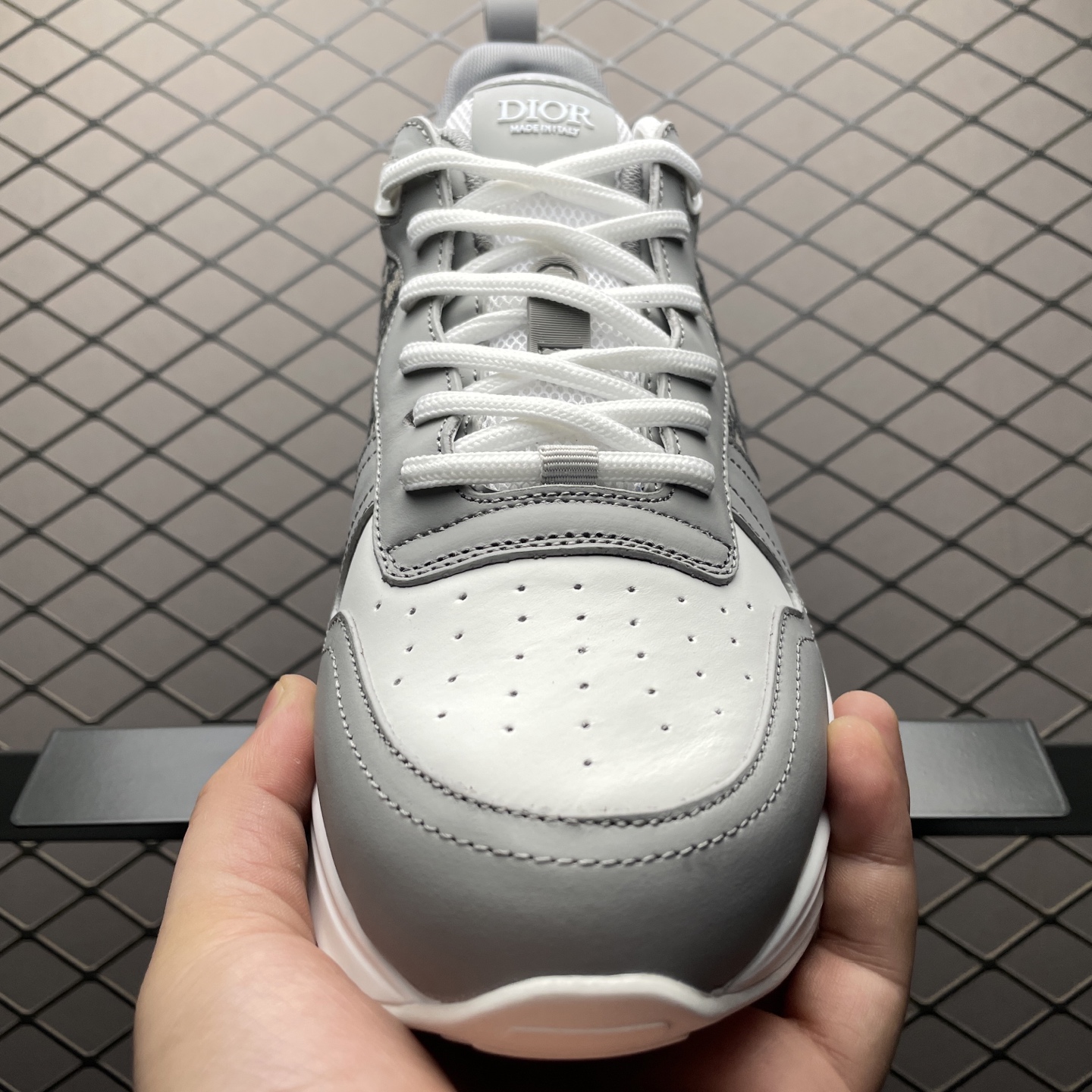 DIOR B25 Runner Sneaker 'Grey' 3SN299ZIR_H165DIOR B25 （3SN299ZIR_H165）