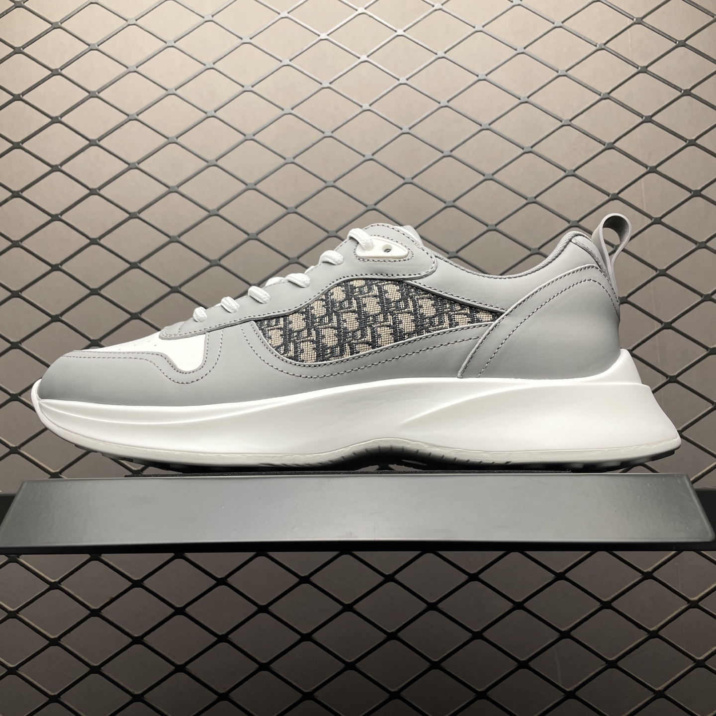 DIOR B25 Runner Sneaker 'Grey' 3SN299ZIR_H165DIOR B25 （3SN299ZIR_H165）