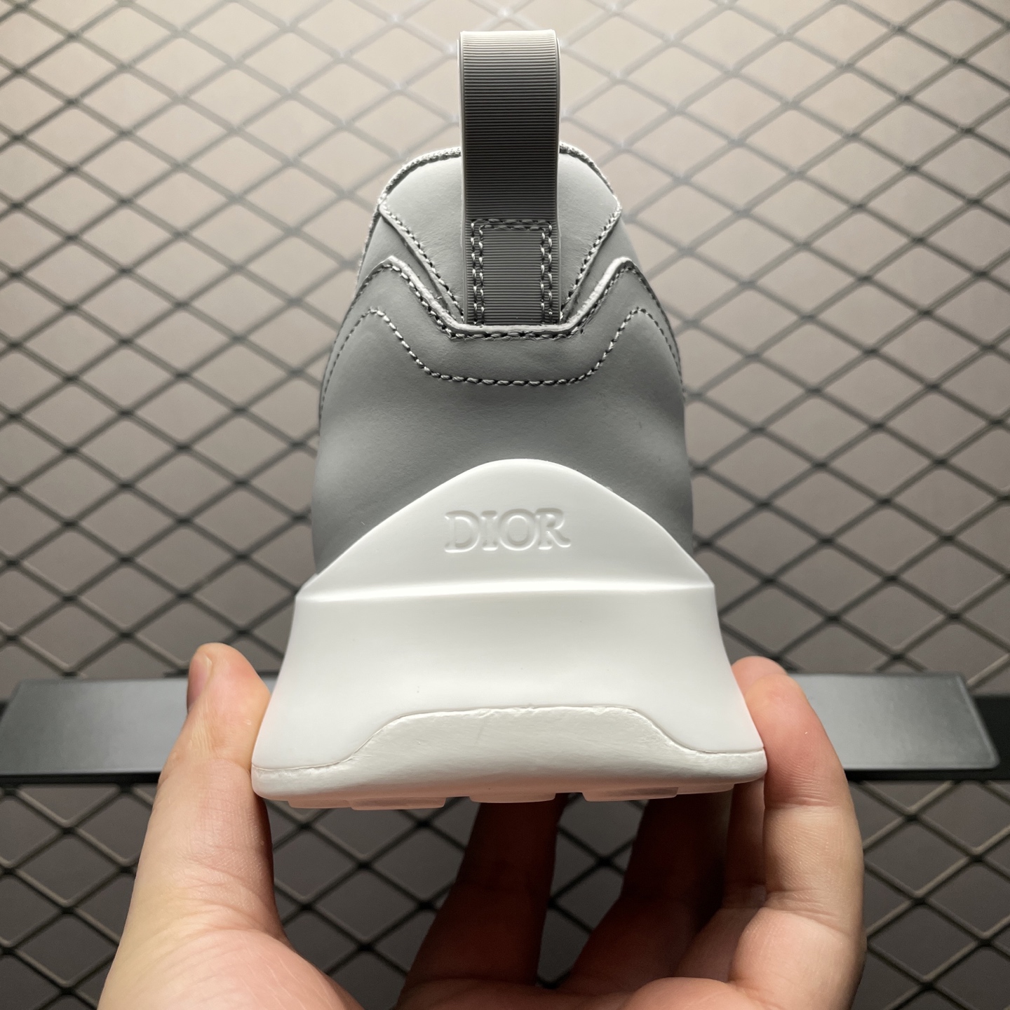 DIOR B25 Runner Sneaker 'Grey' 3SN299ZIR_H165DIOR B25 （3SN299ZIR_H165）