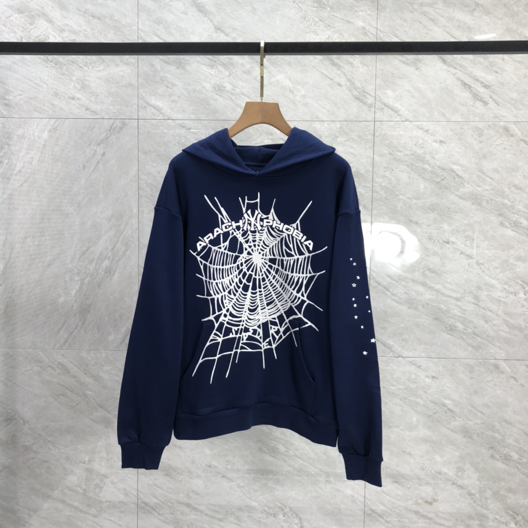 SP5DER ARACH NY PHOBIA HOODIE (SP5-121649578）