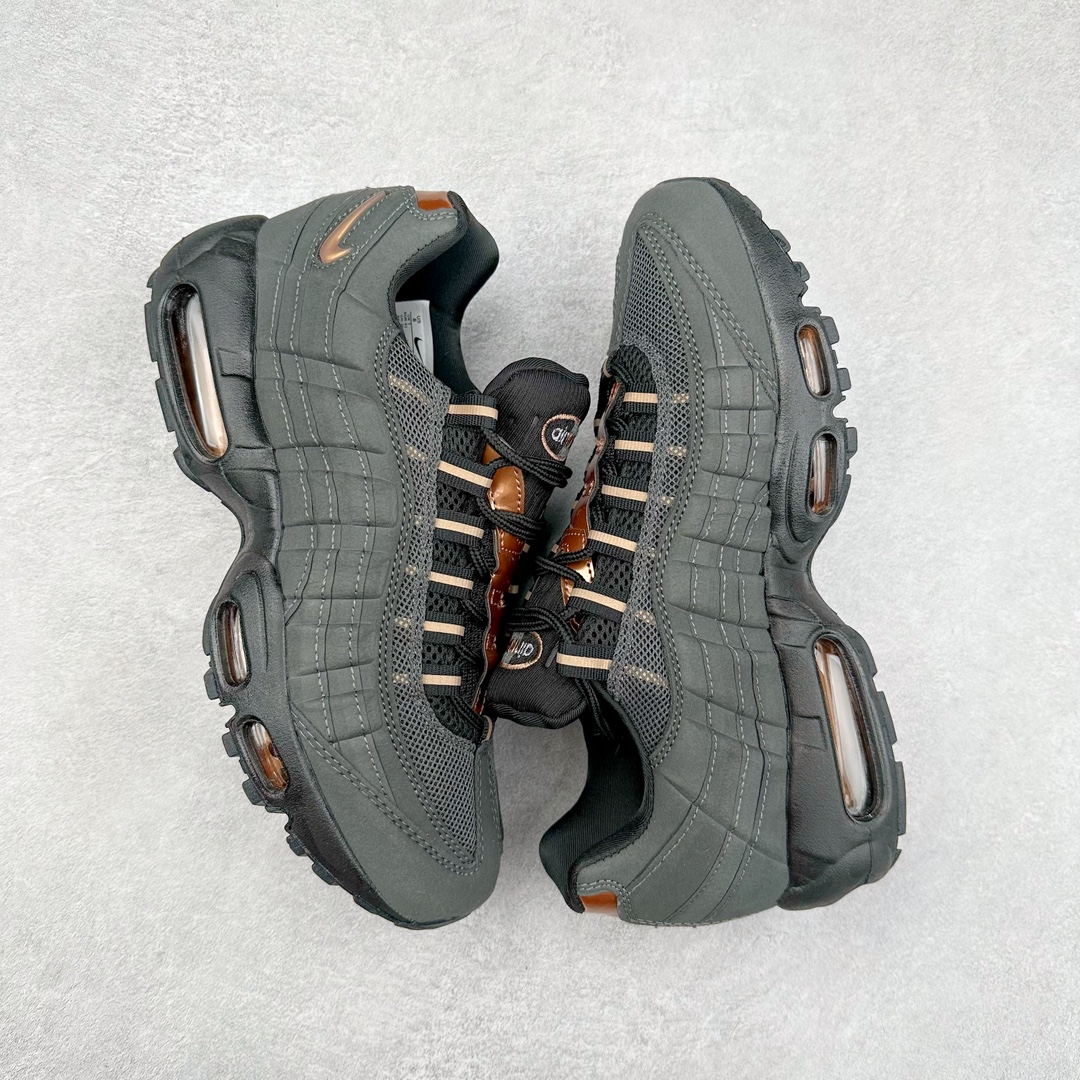 Central Cee × Nike Air Max 95 "Black/Metallic Red Bronze" (HQ6457-001)