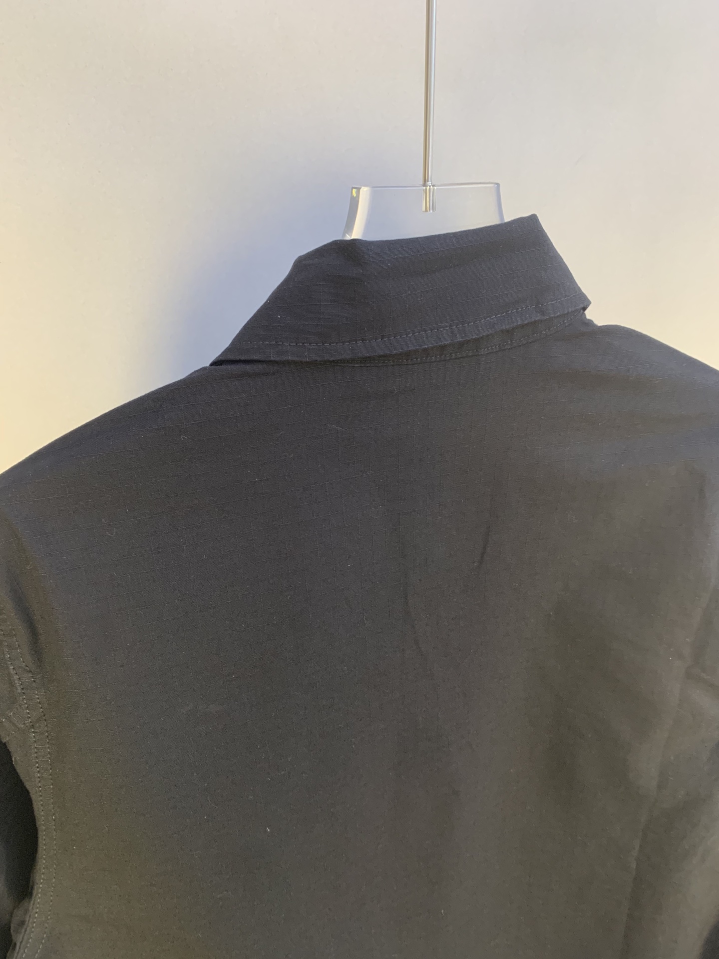 BALENCIAGA Men's Military Shirt "Dark Gray"（814719TQP131140）