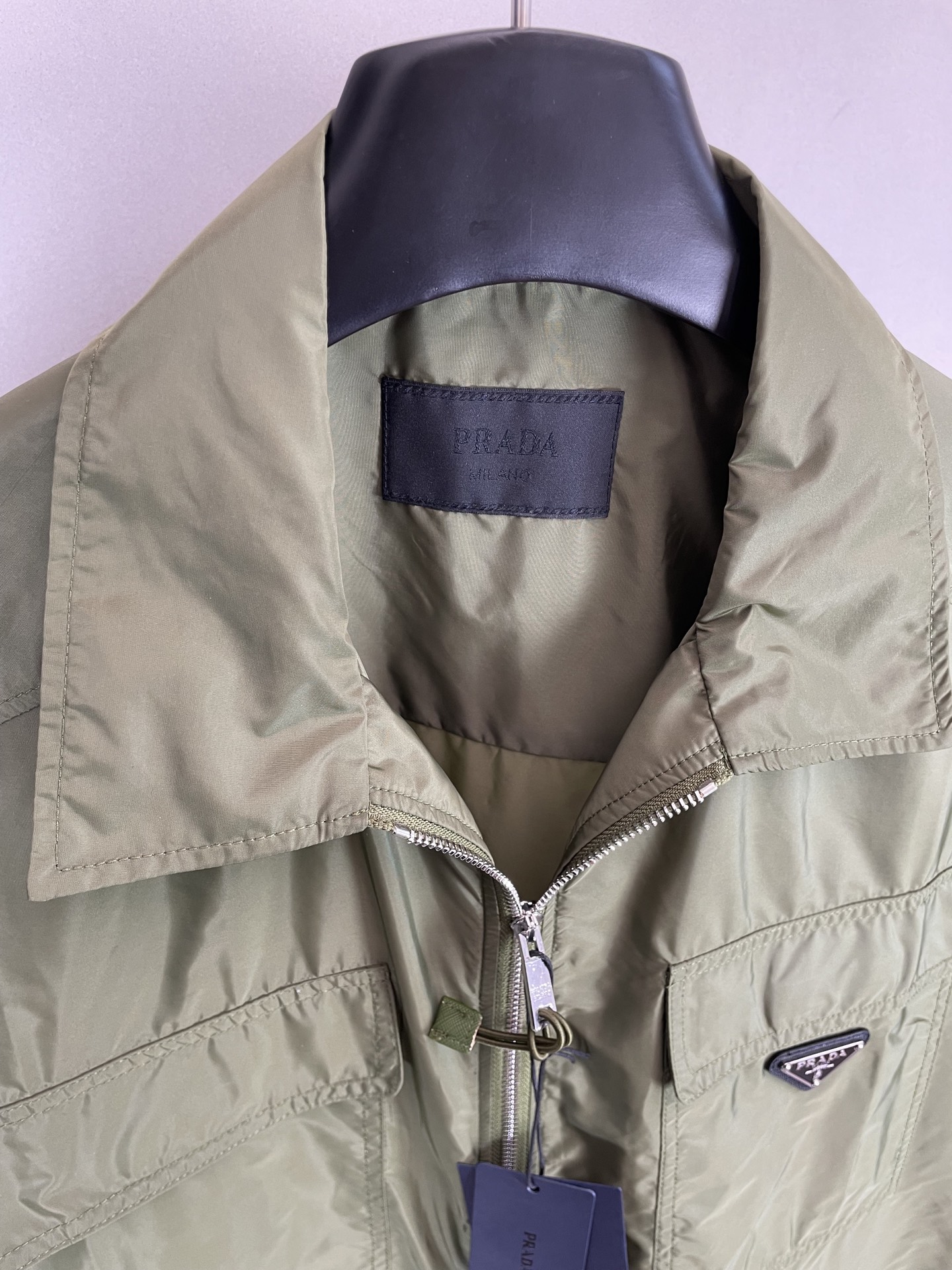 PRADA SHORT-SLEEVED SHIRTS  (SC758-1WQ9-F0161-S-OOO）