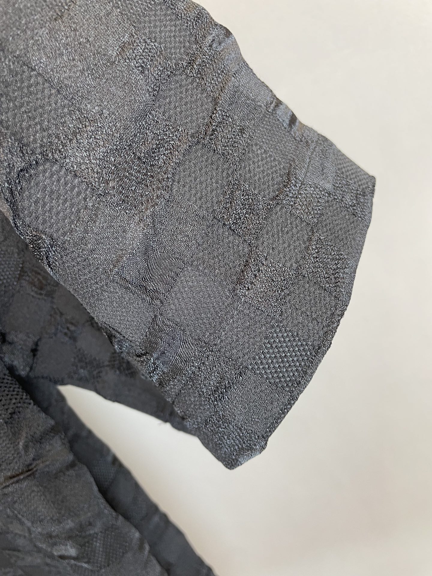 Louis Vuitton Graphic Jacquard Short-Sleeved Shirt Black（1AHCH2）