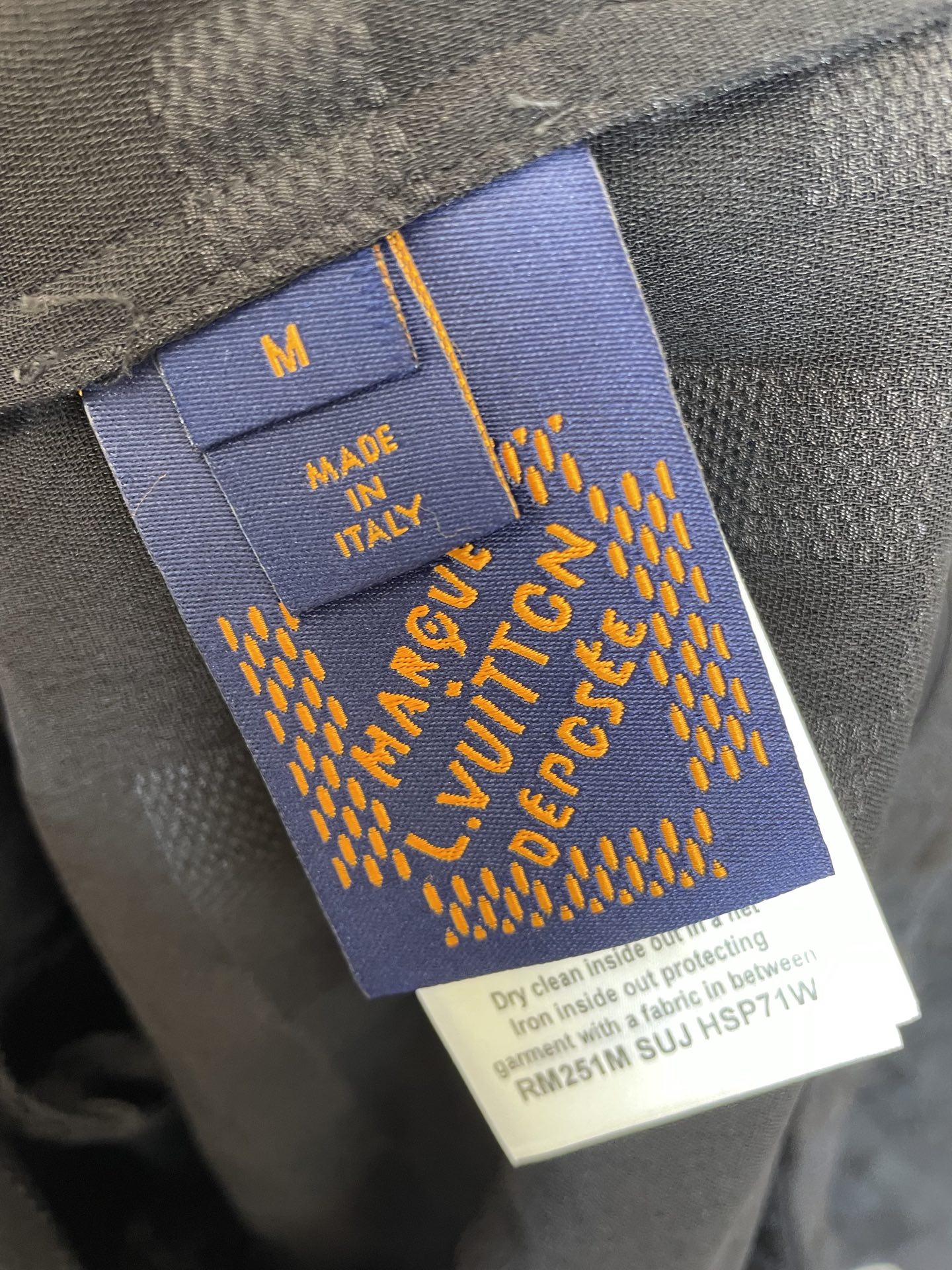 Louis Vuitton Graphic Jacquard Short-Sleeved Shirt Black（1AHCH2）