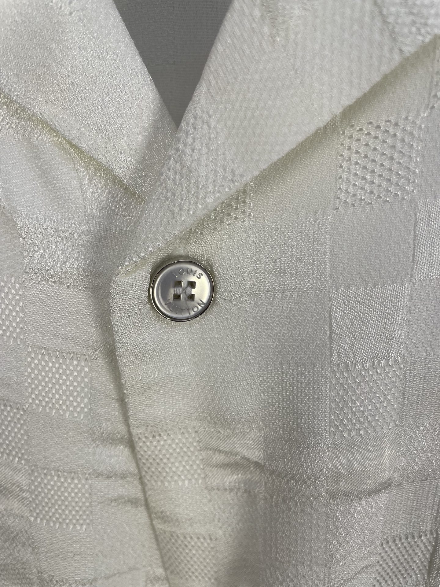 Louis Vuitton Graphic Jacquard Short-Sleeved Shirt Black（1AHCH2）