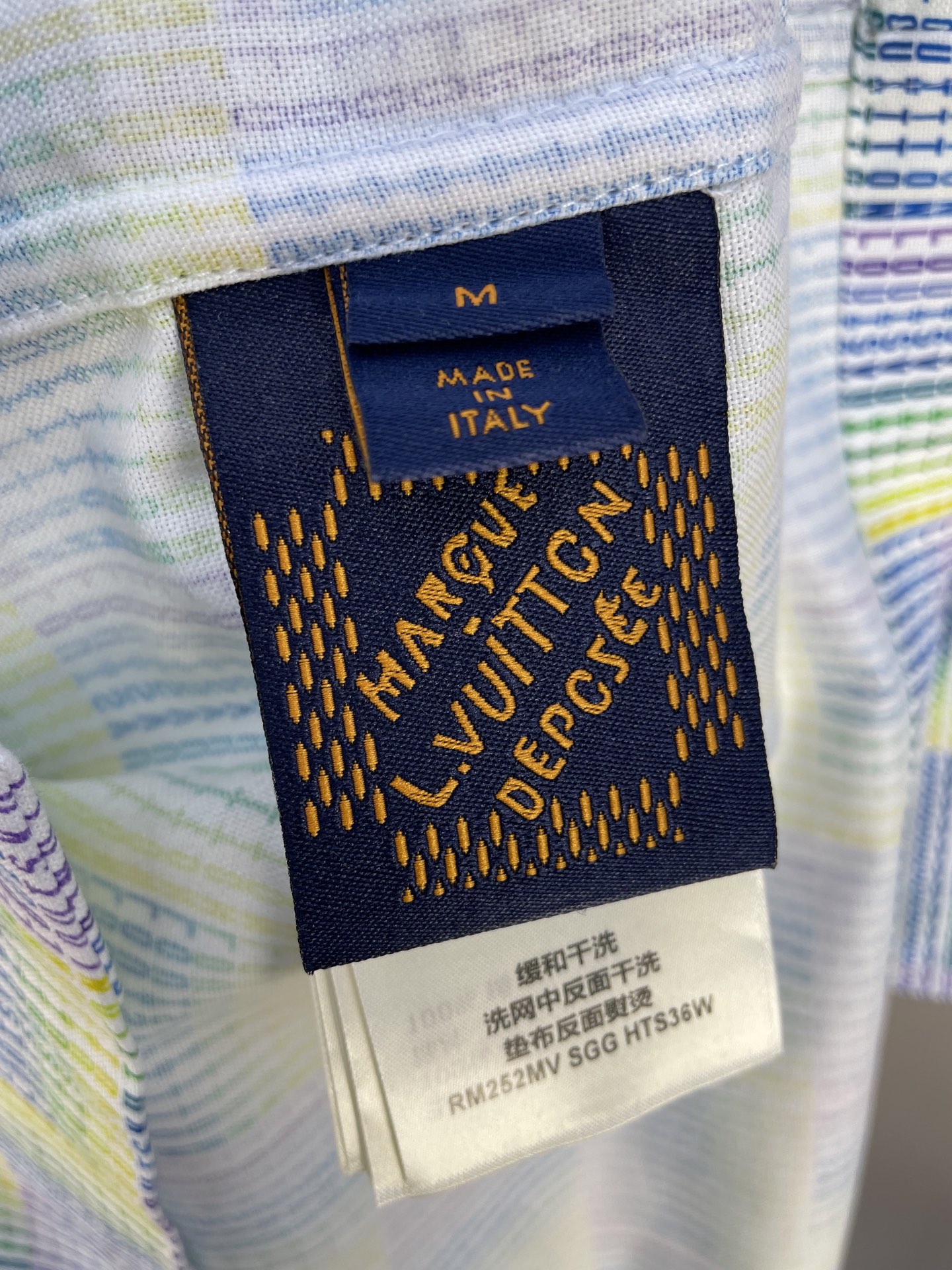 Louis Vuitton Men's Graphic Print Shirt（1AGTQH）