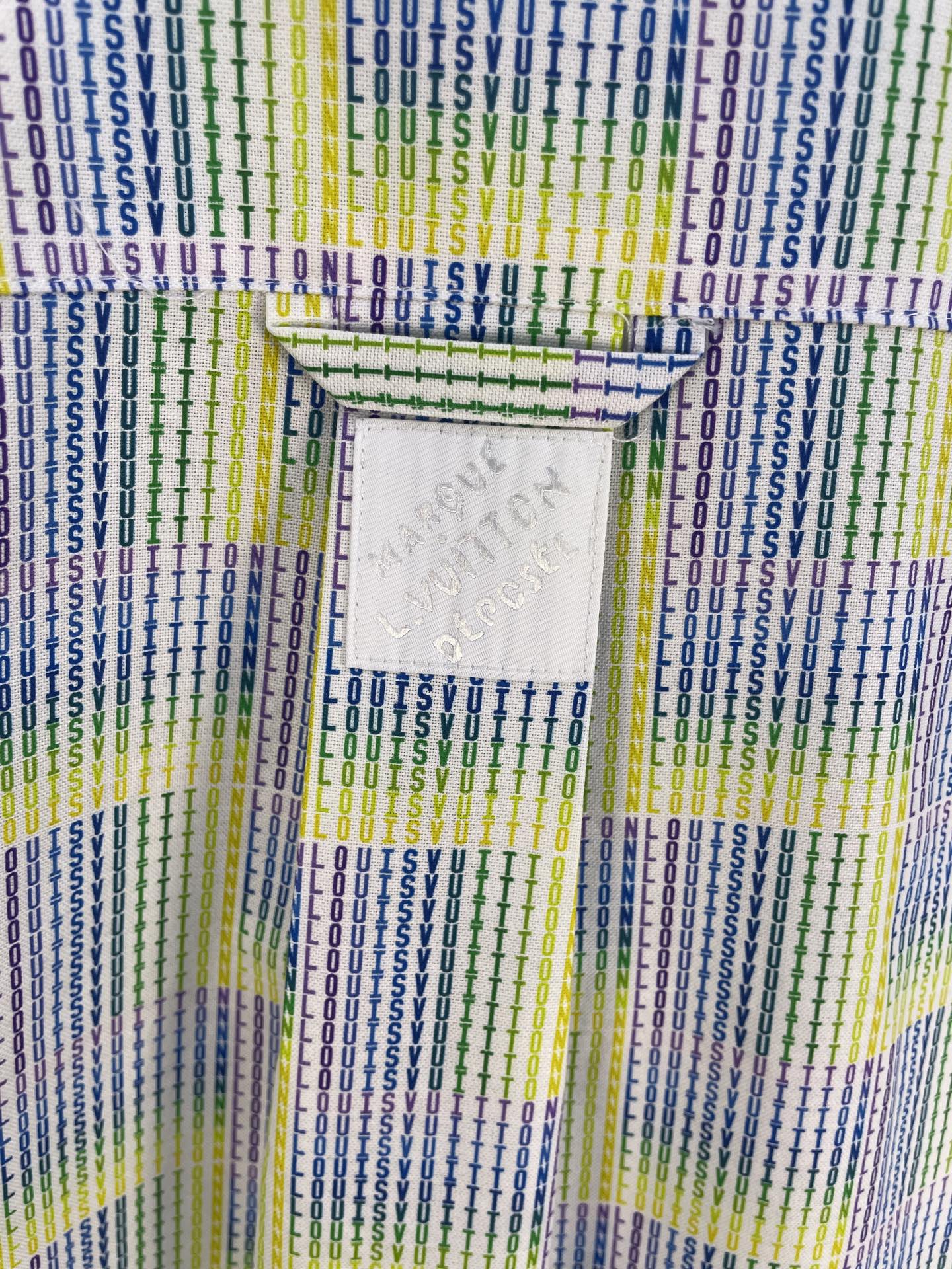 Louis Vuitton Men's Graphic Print Shirt（1AGTQH）