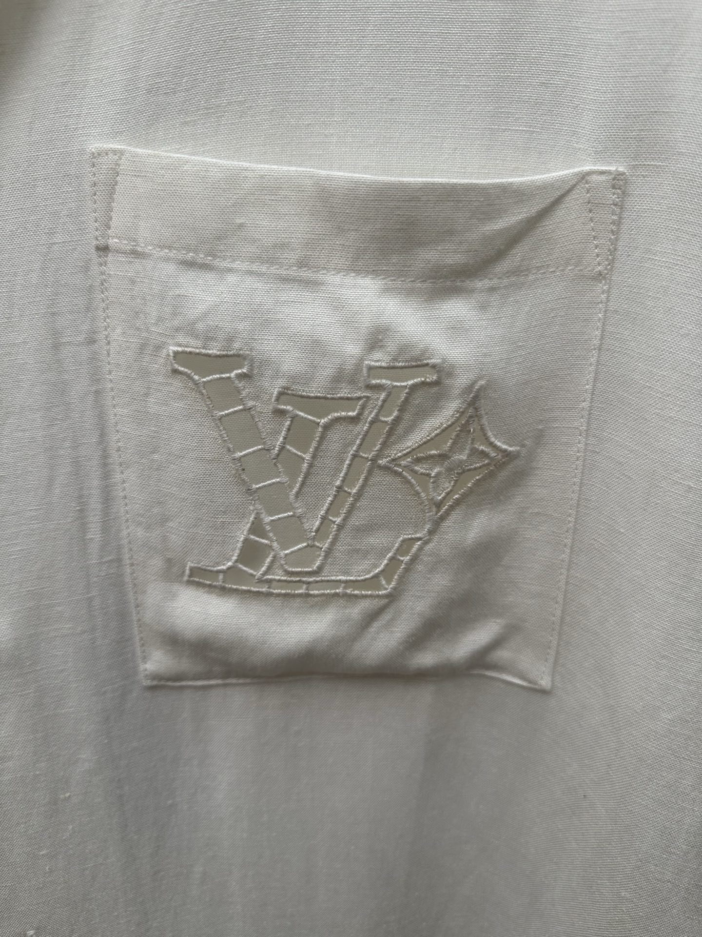 Louis Vuitton Embroidered summer shirt（1AHVUQ）