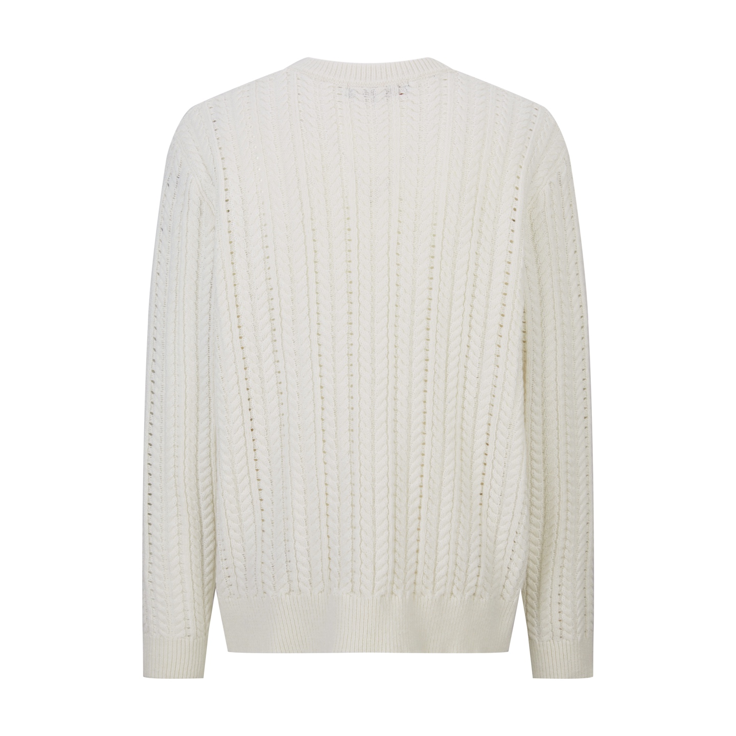 Louis Vuitton Long-Sleeved Cable-Knit Crewneck（1AHVOE）