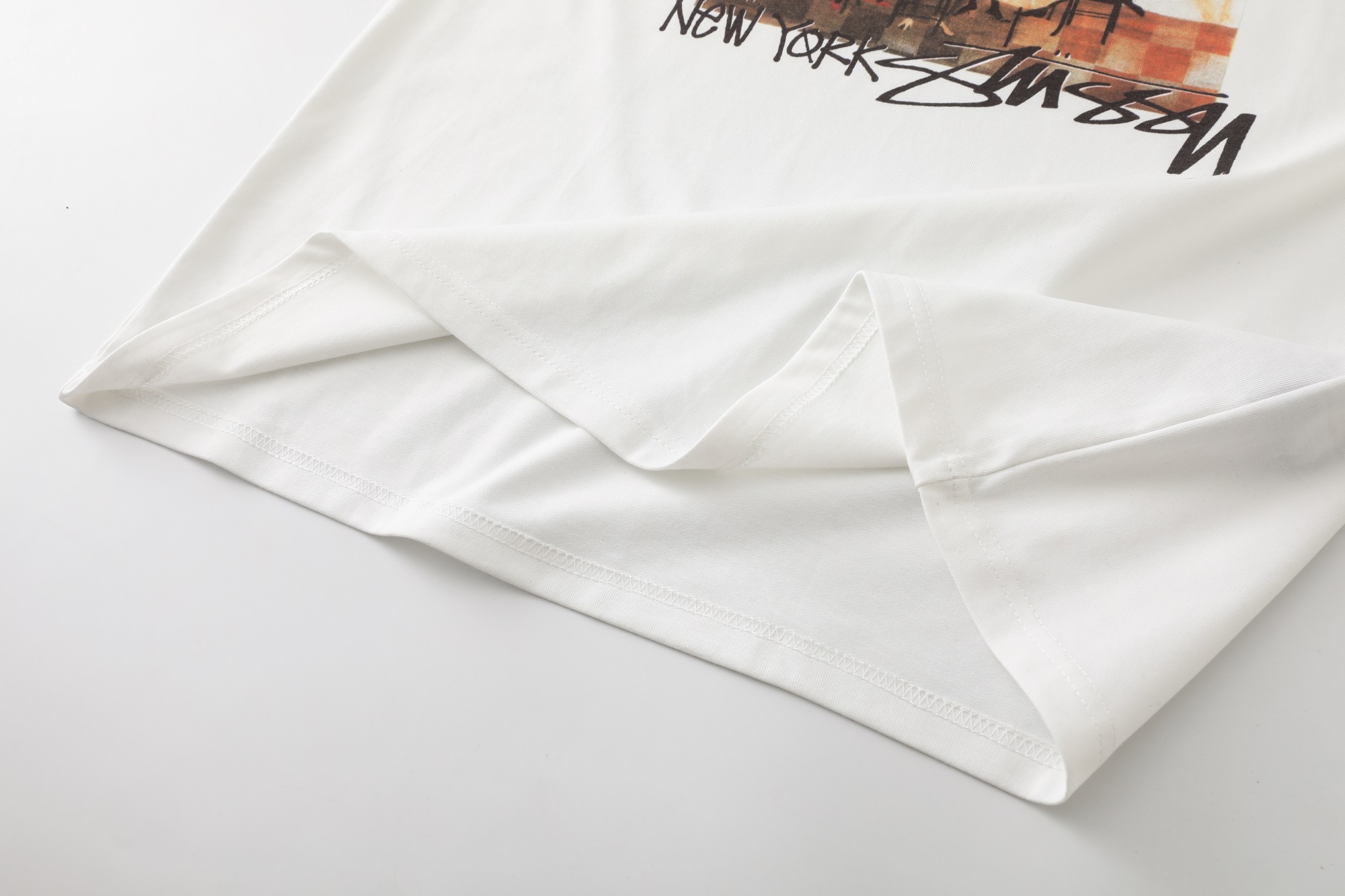 Stussy x Denim Tears Annie Lee Tee "White" （3903997）