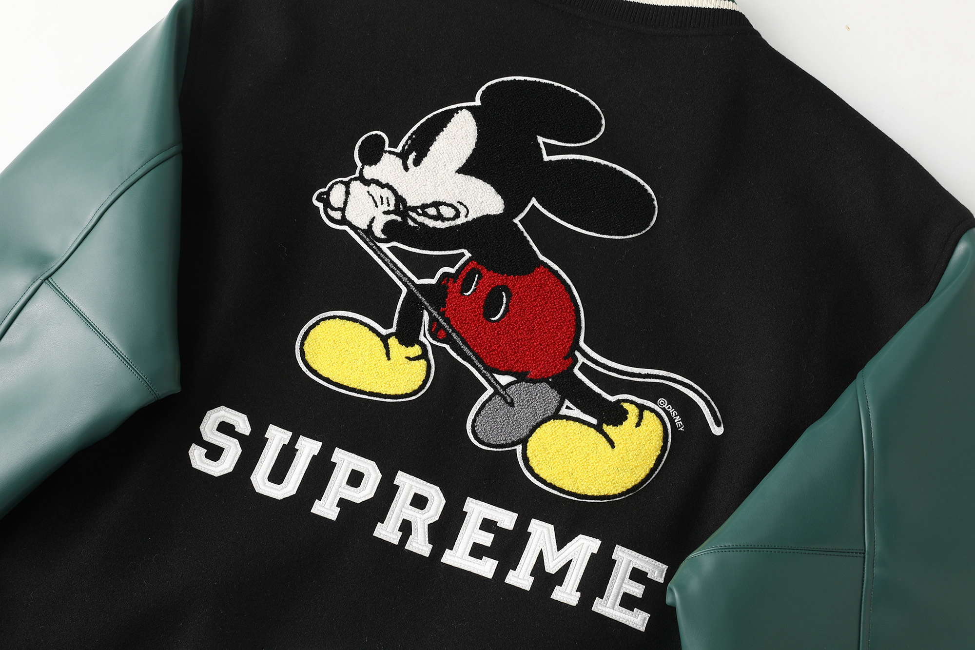 Supreme x Number (N)ine x Mickey Mouse Varsity Jacket（SUP-FW25-233）