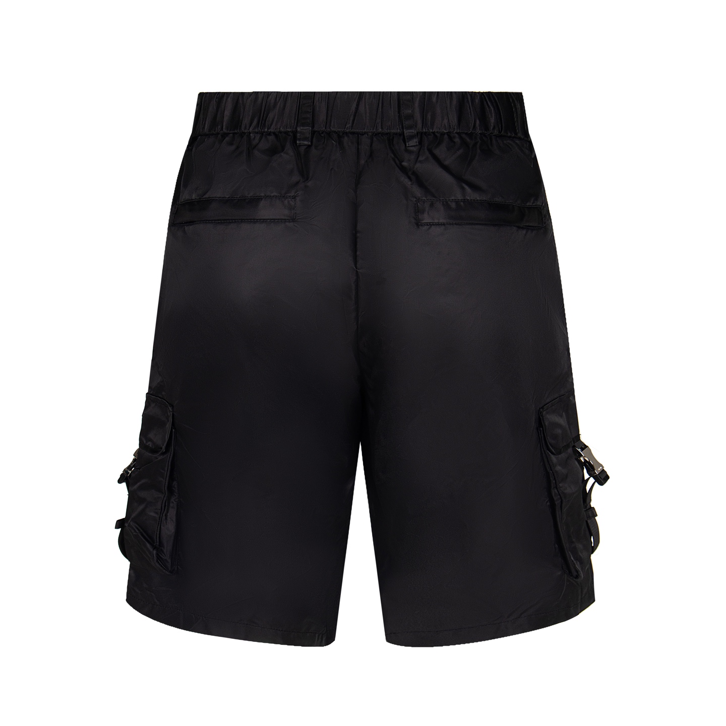 Prada Black Re-nylon Bermuda Shorts（SPH156-1WQ8-F0002-S-212）