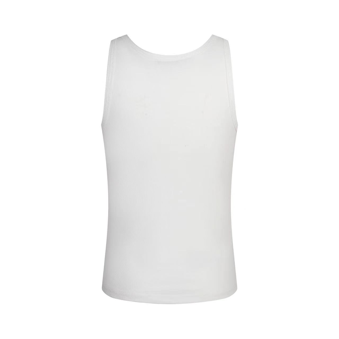Loewe Anagram Tank Top In Cotton Slim Fit Black(H526Y23X24-1100）