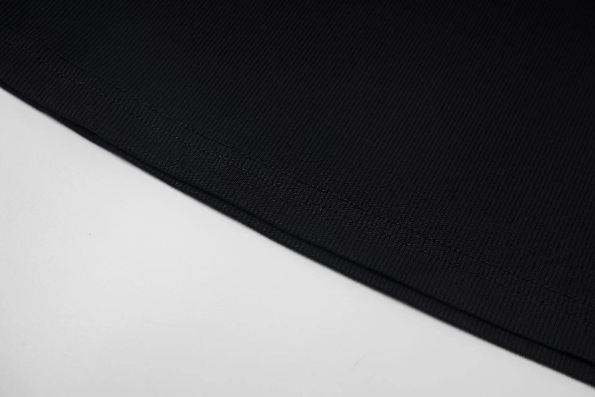 Loewe Anagram Tank Top In Cotton Slim Fit Black(H526Y23X24-1100）