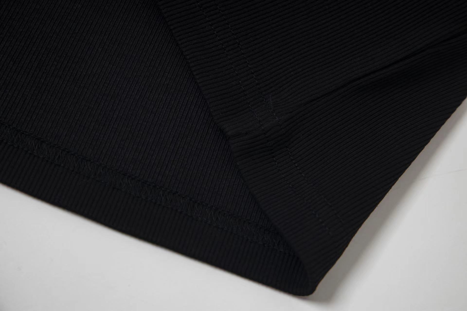 Loewe Anagram Tank Top In Cotton Slim Fit Black(H526Y23X24-1100）