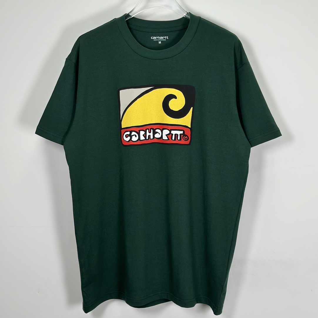 Carhartt WIP FIBO T-shirt short sleeve logo 3 colors （CHXTEF23I122L）