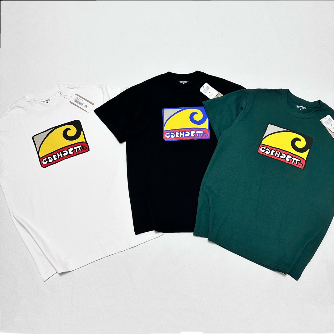Carhartt WIP FIBO T-shirt short sleeve logo 3 colors （CHXTEF23I122L）